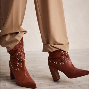 Free People Dakota studded boots 6 1/2